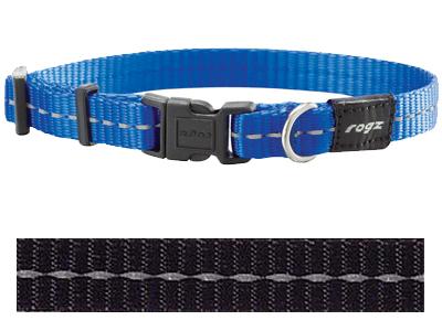 Rogz For Dogs Nitelife Halsband Zwart